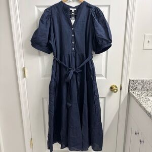 aje maxi dress sale Behold Maxi Dress-BOLDLY BLOOMING COBALT / 6